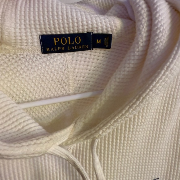 Polo Ralph Lauren waffle knit thermal hoodie - Picture 3 of 4